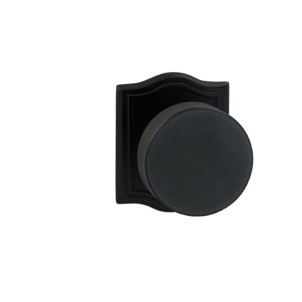 Arched Rose Priv Knob 2-3/8" BS Full Lip Strike Oil Rubbed Bronze 935