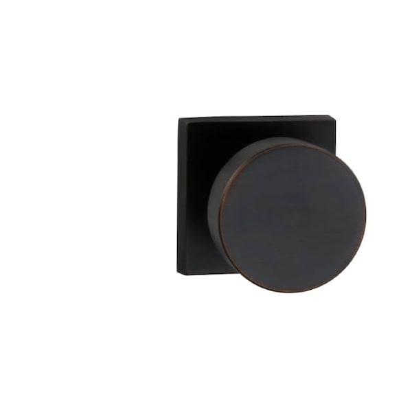 Single Dummy Knob Tuscan Bronze 935 with Square Rose