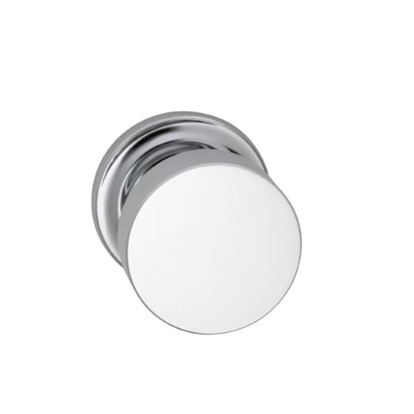 Single Dummy Knob Bright Chrome 935 with Traditional Rose