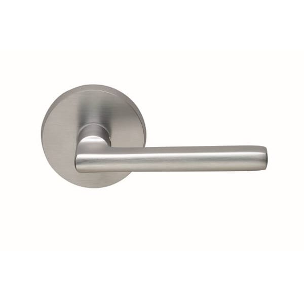 Lever Passage 2-3/4" Backset, T Strike, 1-3/8" Doors Satin Chrome 943
