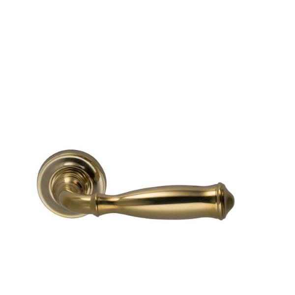 LVR 1-3/4" Rose Pass 2-3/8" BS T 1-3/4" Doors ULQ Bright Brass 944