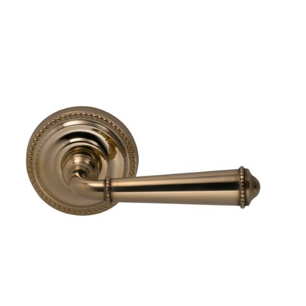LVR 2-5/8" Rose Priv 2-3/4" BS T 1-3/4" Doors ULQ Bright Brass 946