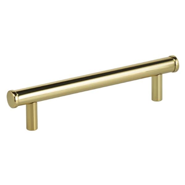 Center to Center Cabinet Bar Pull Bright Brass 5"