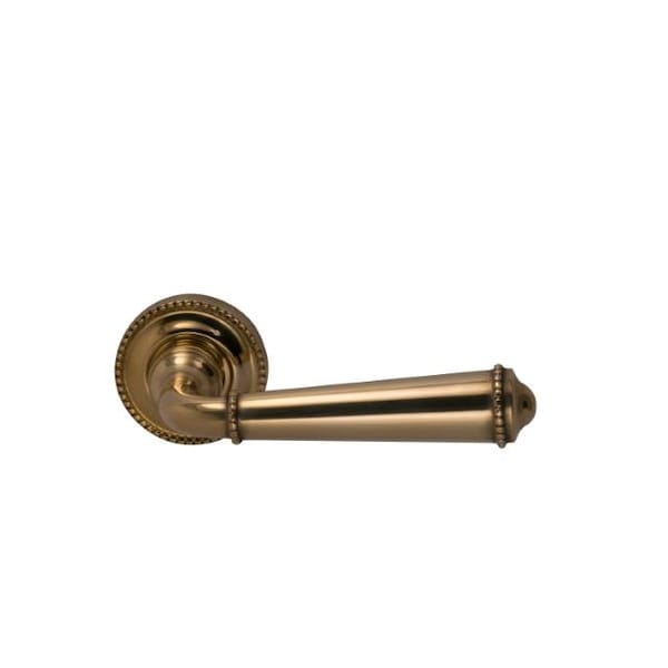 LVR 1-3/4" Rose Pass 2-3/8" BS T 1-3/8" Doors ULQ Bright Brass 946