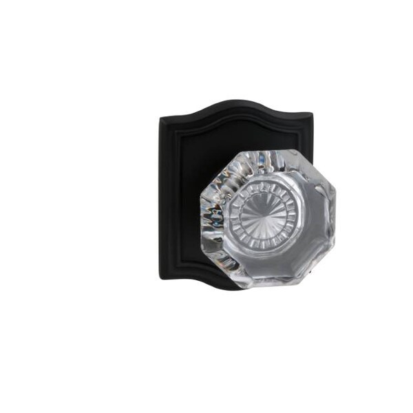 Arched Rose Priv Knob 2-3/4" BS Full Lip Strike Oil Rubbed Bronze 955