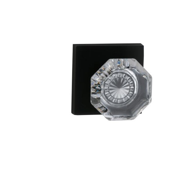 Square Rose Priv Knob 2-3/8" BS T Strike Oil Rubbed Bronze 955