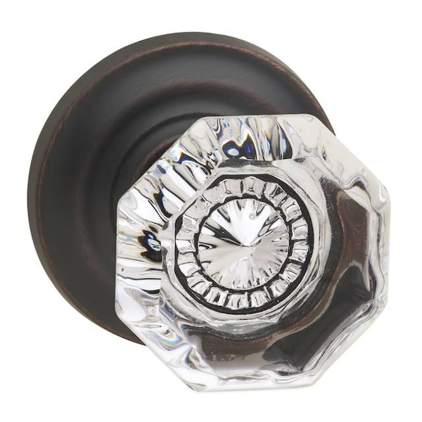 Traditional Rose Pass Knob 2-3/4" BS T Strike Tuscan Bronze 955