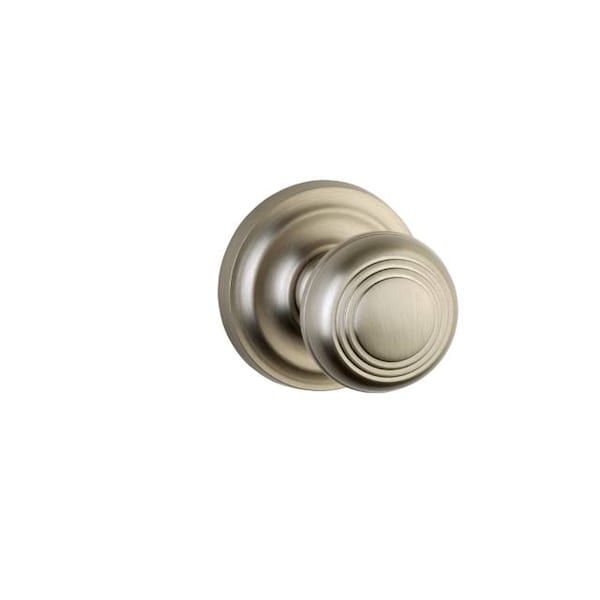 Knob with 2-5/8" Rose Single Dummy Satin Nickel 970