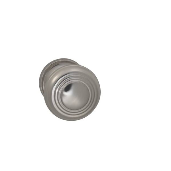 Knob 1-3/4" Rose Pass 2-3/4" BS Full Lip 1-3/8" Doors BR NKL 970