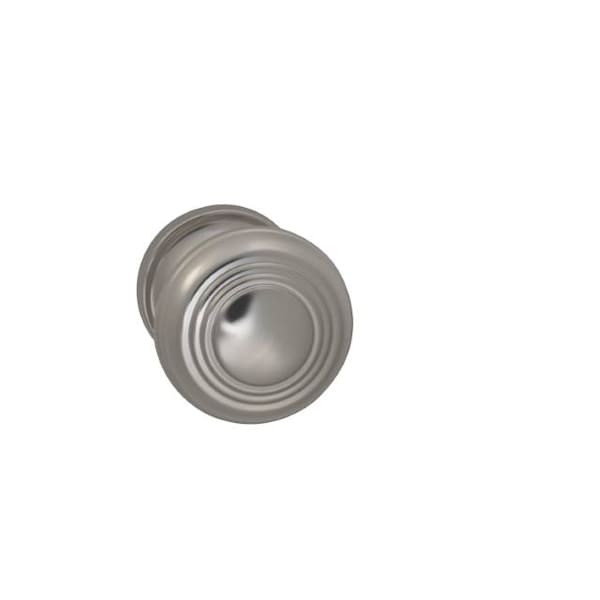 Knob 1-3/4" Rose Pass 2-3/8" BS Full Lip 1-3/4" Doors BR NKL 970