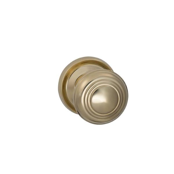 Knob 2-3/16" Rose Pass 234BS Full Lip 138DT ULQ Bright Brass 970