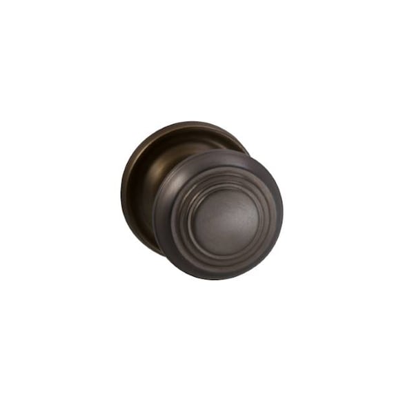 Knob 2-3/16" Rose Pass 234BS T 1-3/8" Doors ULQ Antique Bronze 970