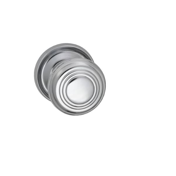 Knob 2-3/16" Rose Pass 2-3/8" BS Full Lip 1-3/4" Doors BR CH 970