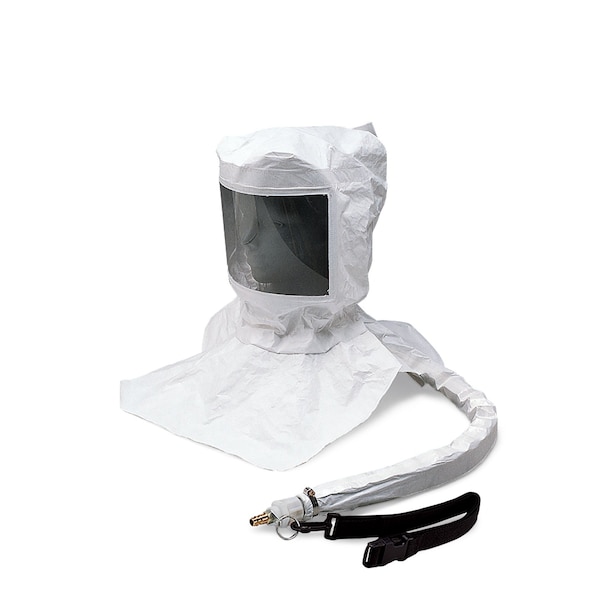 Maint Free Poly-coated Tyvek Hood with A