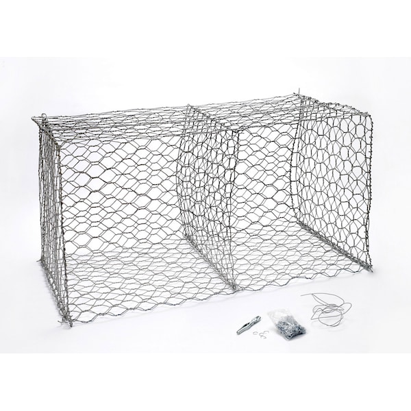 Gabions, Grey, 72 in x 36 in