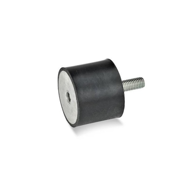 Vibration-Isolating Mount, 55 mm H