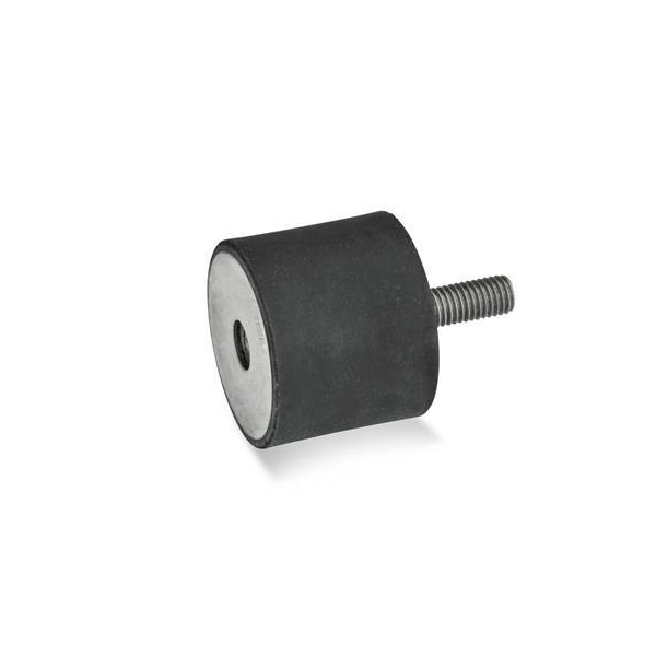 Vibration-Isolating Mount, 55 mm H