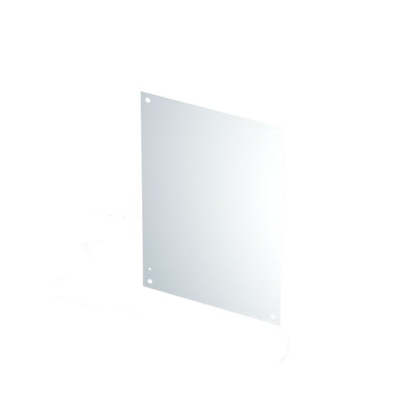 Panel, 0.18 in. H x 10-1/2 in. W x 17 in. L, Mild Steel