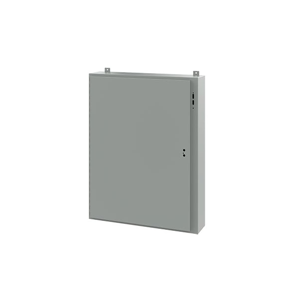 Electrical Enclosures, 48 in H, 8 in D, 37.38 in W, NEMA 12, Steel