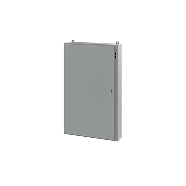 Electrical Enclosures, 60 in H, 8 in D, 37.38 in W, NEMA 12, Mild Steel