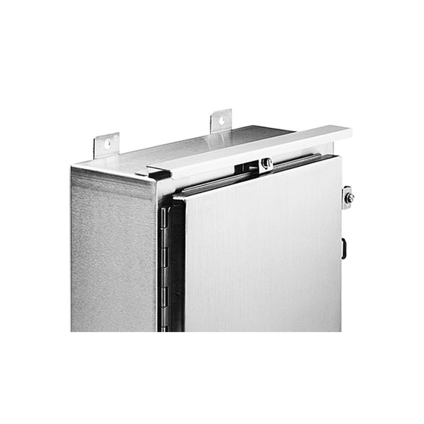 Stainless Steel Drip Shield Kit for Type 4 and 4X Wall-Mount Enclosure
