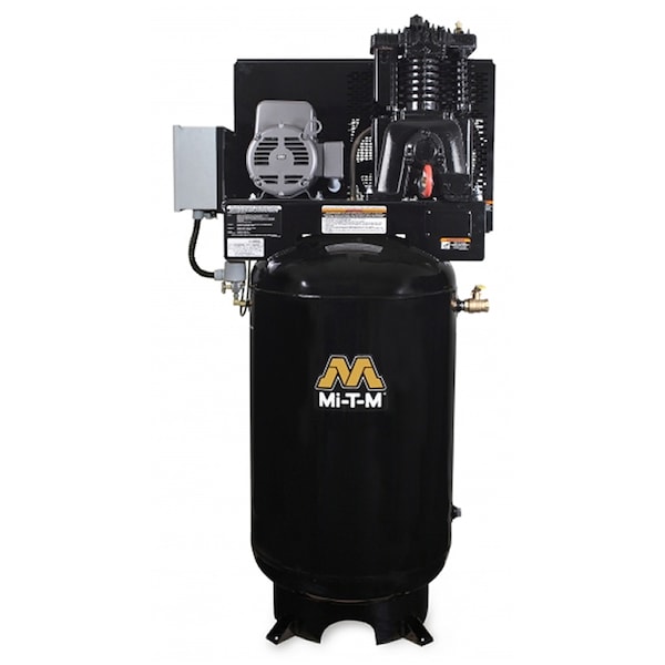 Vertical Air Compressor, 7.5 HP, 230V