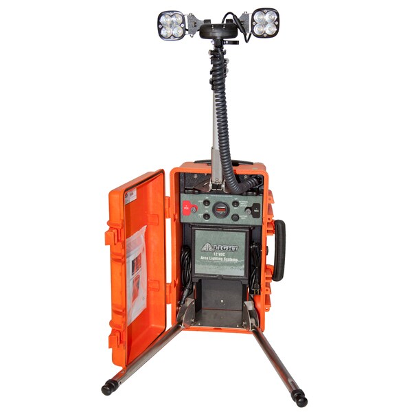 Portable Area Light, 12VDC, 9800 lm
