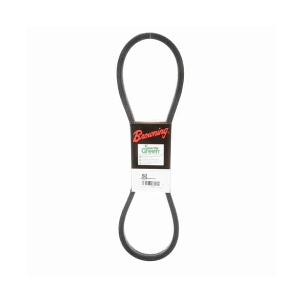 B43 Classical V-Belt, 46 in Outside Length, 21/32 in Top Width