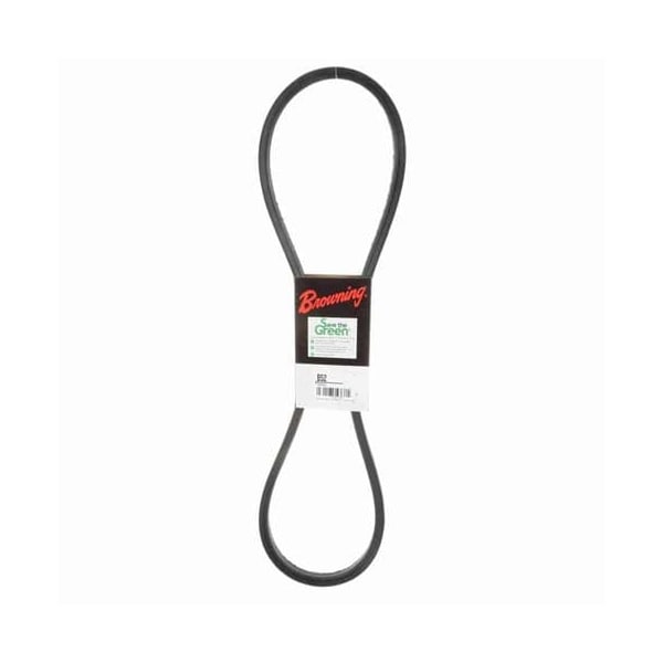 B52 Classical V-Belt, 55 in Outside Length, 21/32 in Top Width, 1 Ribs