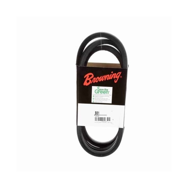 B81 Classical V-Belt, 84 in Outside Length, 21/32 in Top Width
