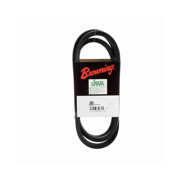B85 Classical V-Belt, 88 in Outside Length, 21/32 in Top Width, 1 Ribs