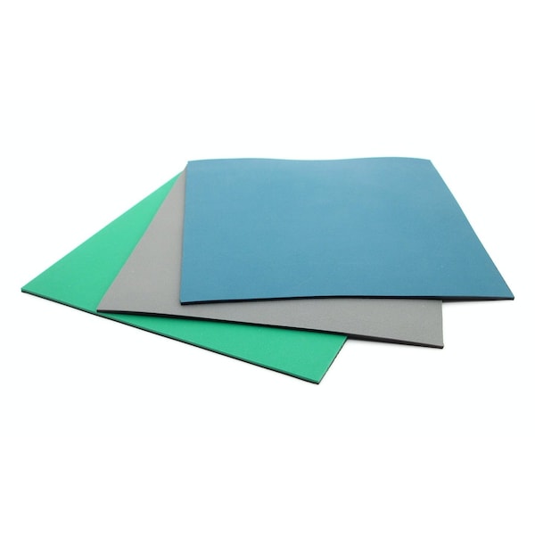 ESD 2 Layer Rubber Mat 4ftx2ftx0.08in