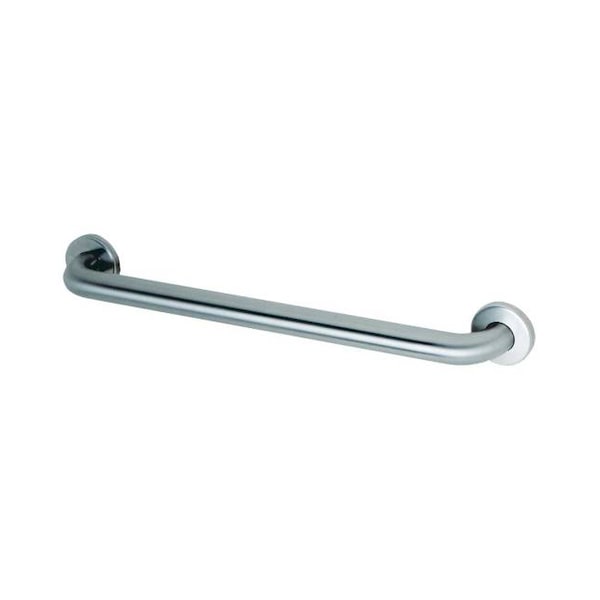 Straight B680630 Satin Stainless Steel Grab Bar, 30" L, Stainless Steel, Satin Stainless Steel