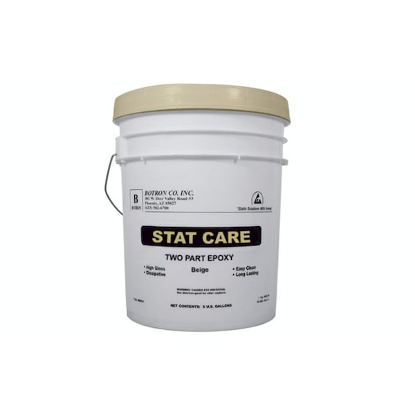 1 gal. ESD Floor Paint Light Gray, PK4, Slip Resistance Finish, Light Gray, Water Base