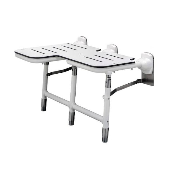 B918116R Satin Stainless Steel Shower Fu, 31-1/2" L, Satin Stainless Steel