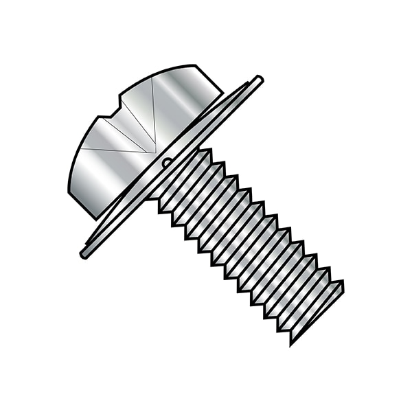 #10-24 x 1/2 in Phillips Pan Machine Screw, Plain Steel, 5000 PK