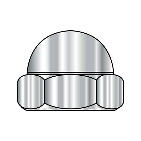 Cap Nut, M3-0.50, Stainless Steel, 4000 PK