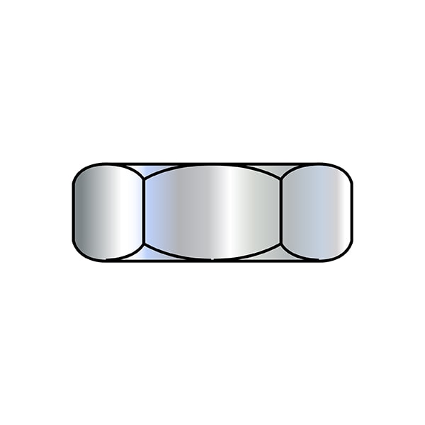Lock Nut, M3-0.50, Steel, Class 4, Zinc Plated, 10000 PK