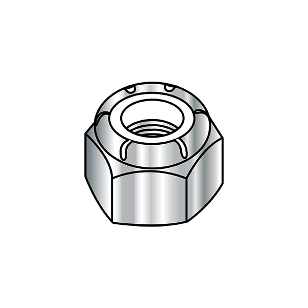 Lock Nut, M3-0.50, A4 Stainless Steel, Not Graded, 2.4 mm Ht, 6000 PK