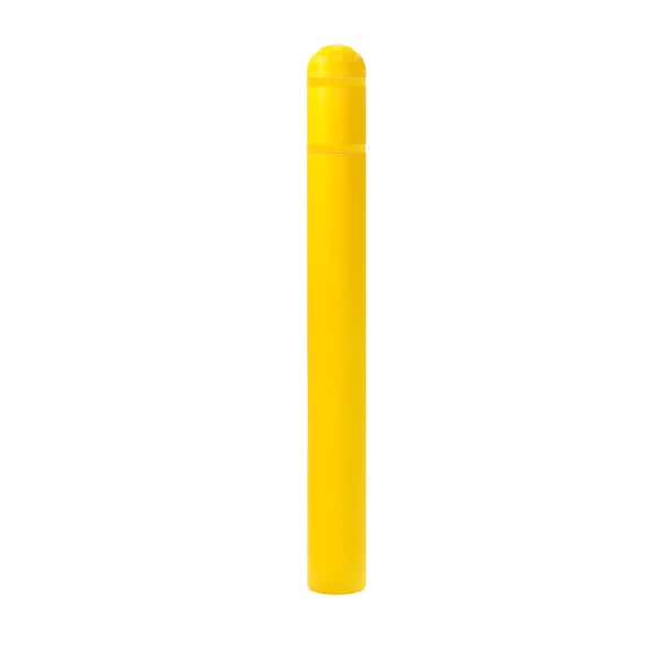 Dome Top Post Sleeve, 7" Dia, 52" H, Yel