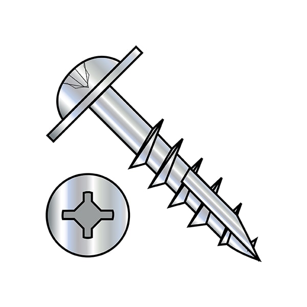 Washer Washer Assortments, 8-11X1 1/8 S, PK4000, Zinc Plated Finish