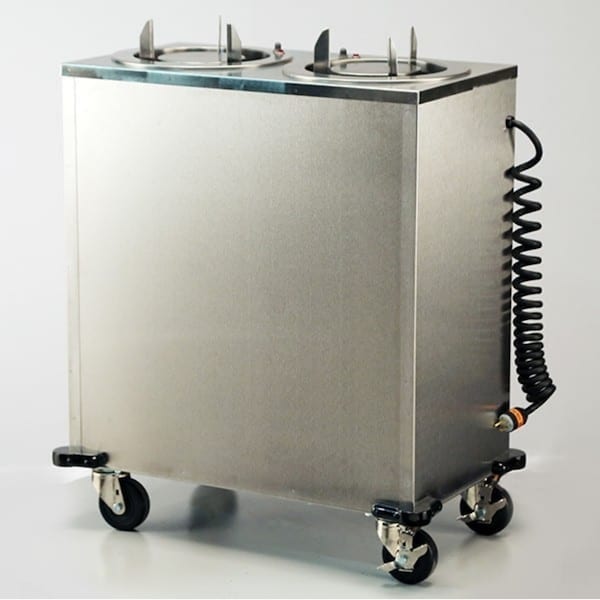Adjust-A-Fit Express Heat Plate Dispenser Cabinet - 6-1/2" to 9-3/4"