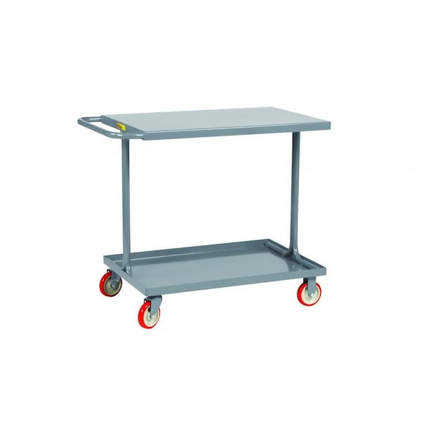 Utility Cart, 12 ga. Steel, 600 lb Load Capacity, 37-1/2" L, 18" W, 35" H