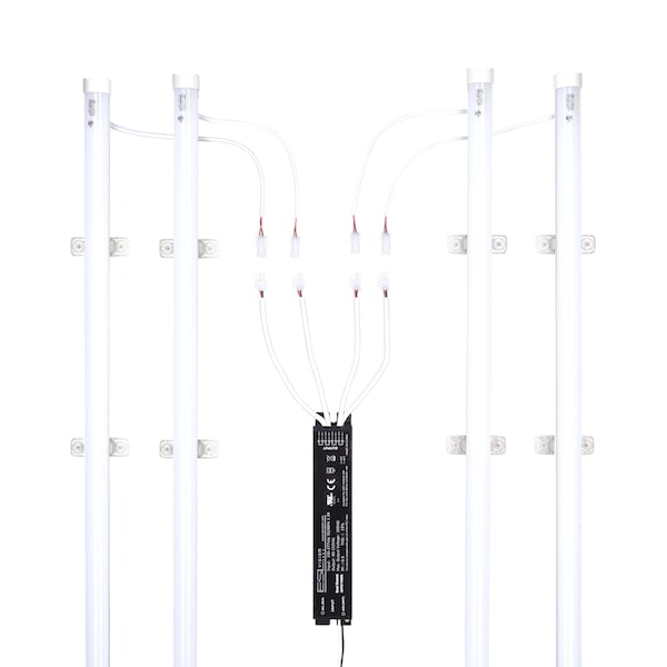 TiHO 2x4 LED RetroFit Kits, 120 Watt, 12