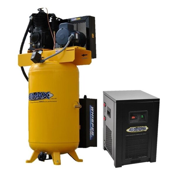 Compressor, 30CFM Dryer Bundle, 7.5HP 80G 3P - 208 Voltage