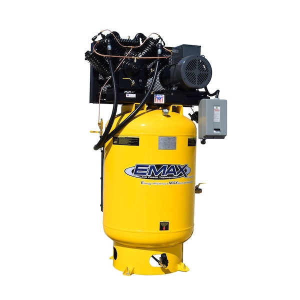 ESP 7HP V 120 Gallon Air Compressor, 3 Phase