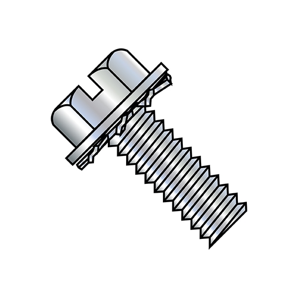 Washer Washer Assortments, 8-32X1/2 SLT, PK7000, Zinc Plated Finish