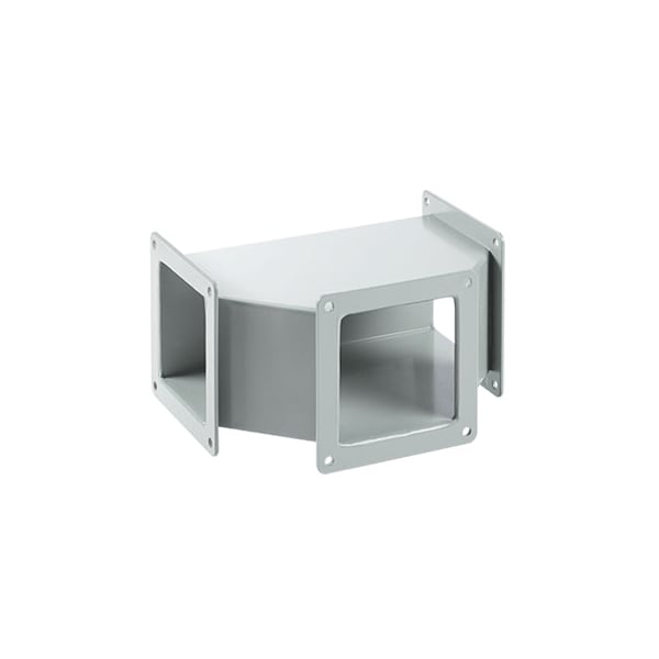 Tee, 8.00x8.00, Gray, Steel