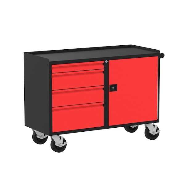 Garage Work Bench Cabinet, 48", 1 Door (R
