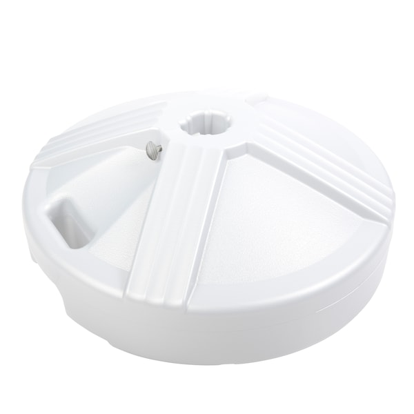 50 lb Umbrella Base, White